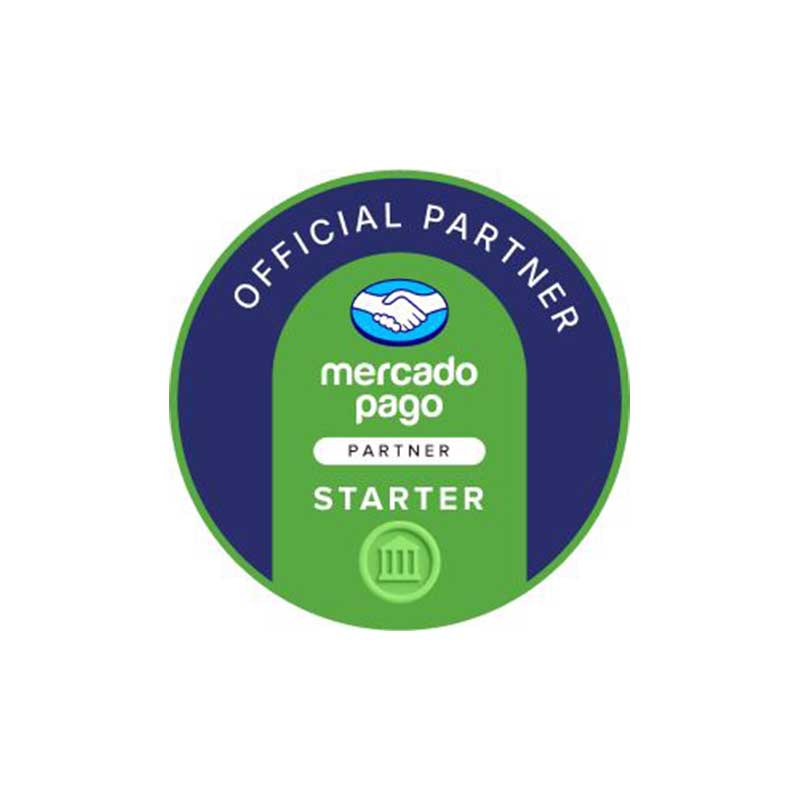 Insignia de socio oficial de Mercado Libre
